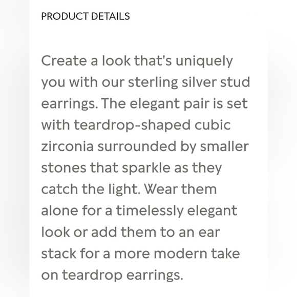 Pandora Sparkling Teardrop Halo Stud Earrings - Picture 10 of 11